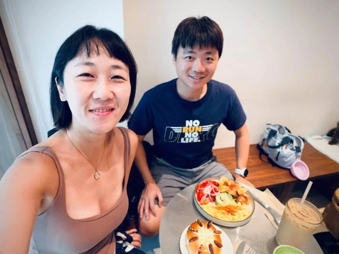 叉傑克和小隊長的合照
