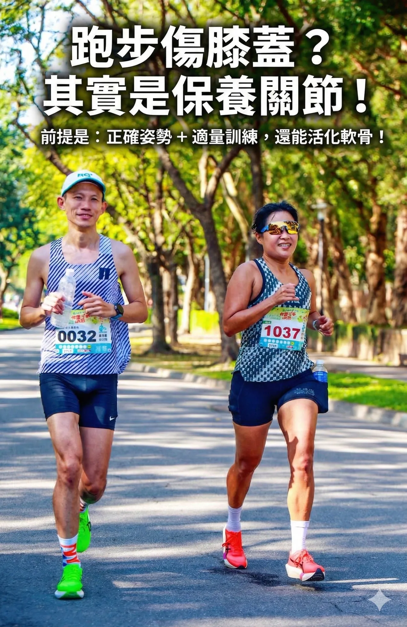 圖卡:跑步傷膝蓋?其實是保養關節!