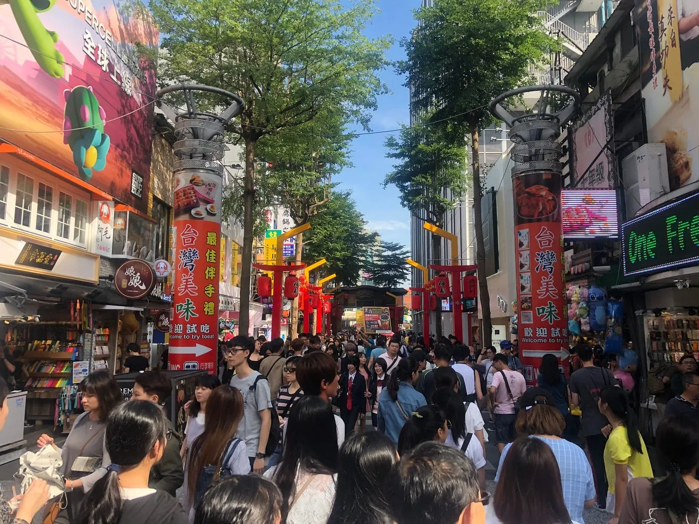 好久沒來的西門町